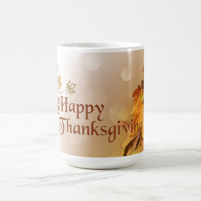 Happy Thanksgiving Coffee Mug (Center)