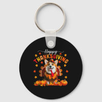 Happy Thanksgiving Corgi Cosplay Fall Turkey Owner
