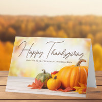 Happy Thanksgiving Customizable Business Marketing