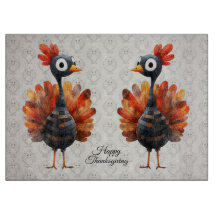 Happy Thanksgiving Cute Colorful Baby Turkey