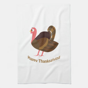Happy Thanksgiving! Cute Turkey Kitchen Towel