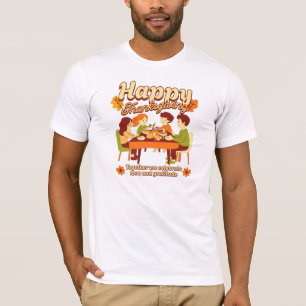 Happy Thanksgiving Day-Famly love T-Shirt