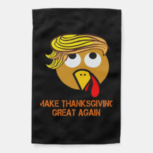 Happy Thanksgiving Day Garden Flag