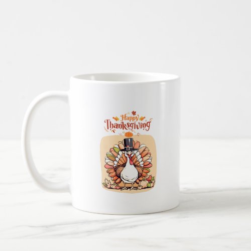 Happy thanksgiving day  gift for friends and famil coffee mug