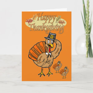 Happy Thanksgiving Day Greeting Card