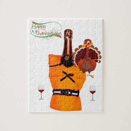 Happy Thanksgiving Day Jigsaw Puzzle