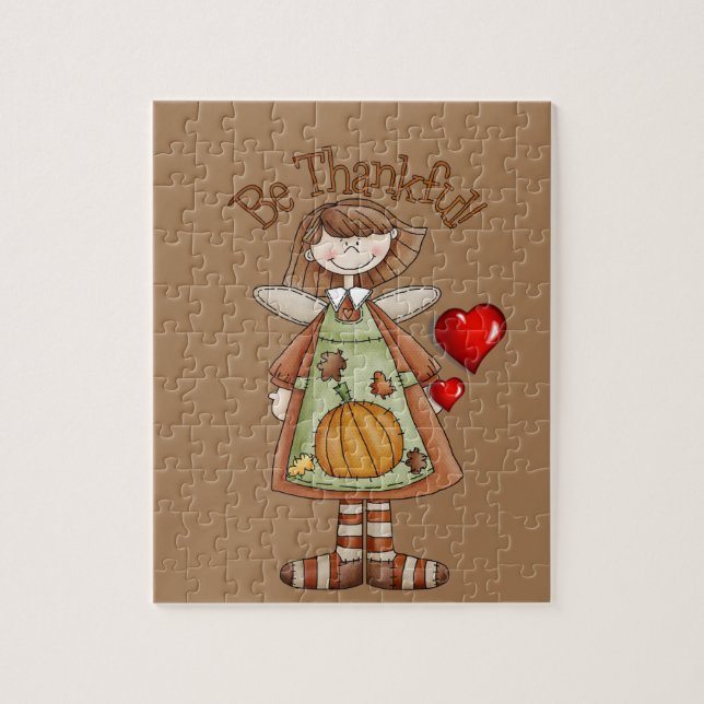 Happy Thanksgiving Day Jigsaw Puzzle (Vertical)