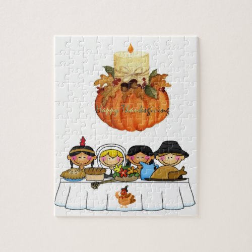 Happy Thanksgiving Day Jigsaw Puzzle