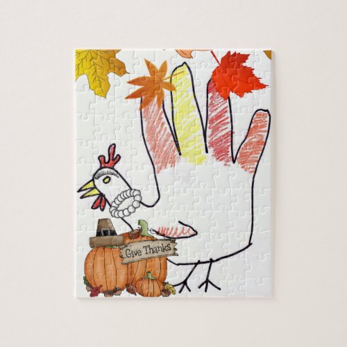 Happy Thanksgiving Day Jigsaw Puzzle