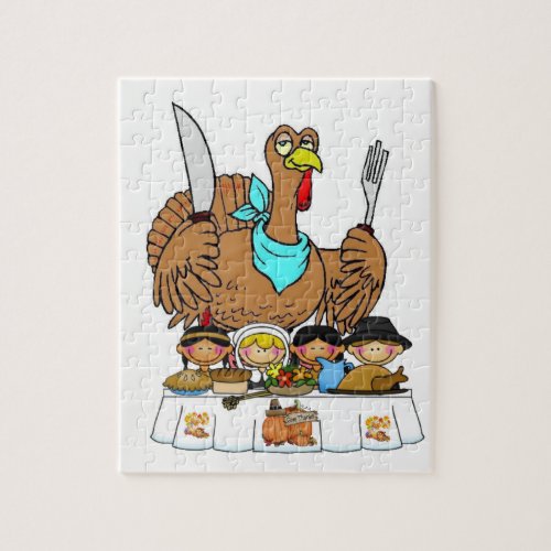 Happy Thanksgiving Day Jigsaw Puzzle