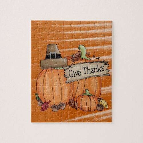 Happy Thanksgiving Day Jigsaw Puzzle