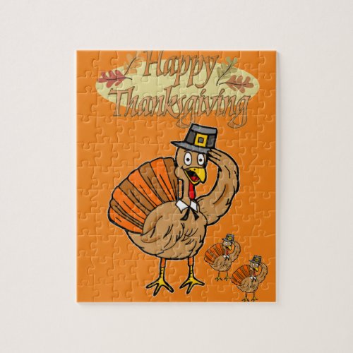 Happy Thanksgiving Day Jigsaw Puzzle