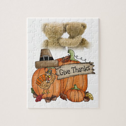 Happy Thanksgiving Day Jigsaw Puzzle