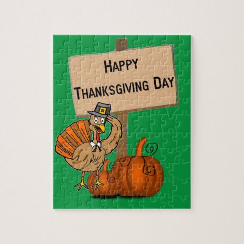 Happy Thanksgiving Day Jigsaw Puzzle