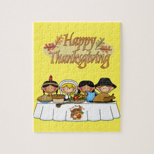 Happy Thanksgiving Day Jigsaw Puzzle