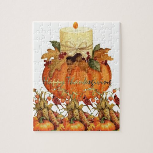 Happy Thanksgiving Day Jigsaw Puzzle