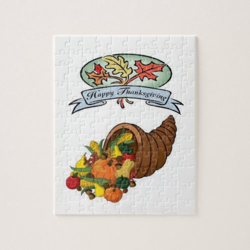 Happy Thanksgiving Day Jigsaw Puzzle