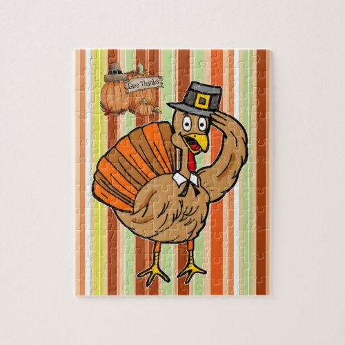 Happy Thanksgiving Day Jigsaw Puzzle