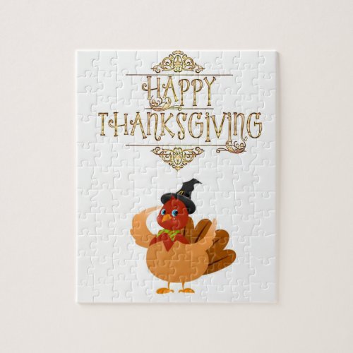 Happy Thanksgiving Day Jigsaw Puzzle