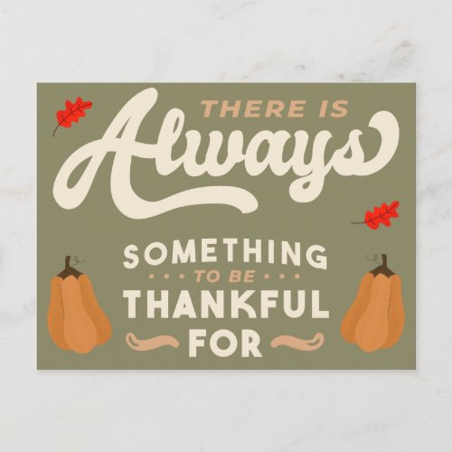 Happy Thanksgiving day Postcard