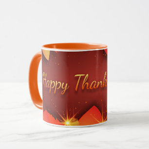 Happy Thanksgiving, decorative, Mug