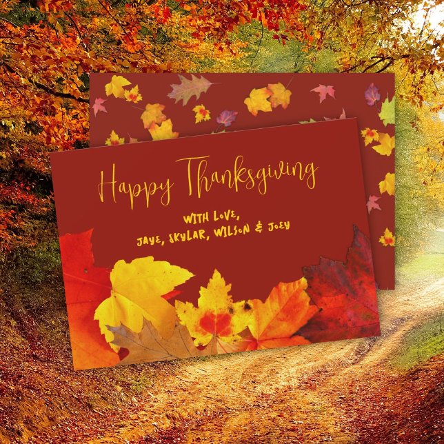 Happy Thanksgiving Downloadable Greeting Card (Creator Uploaded)