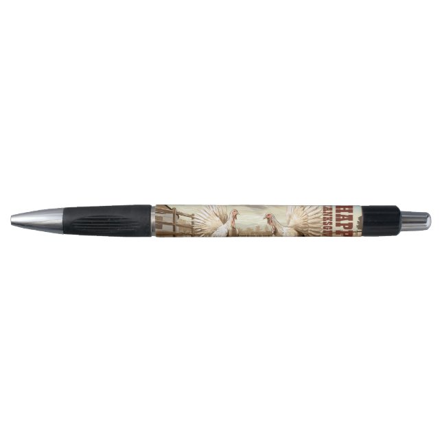 Happy Thanksgiving! Editable men's gift Pen (Front)