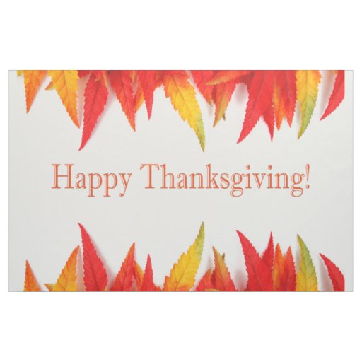 Happy Thanksgiving! Fabric