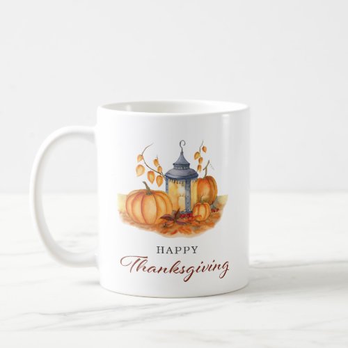 Happy Thanksgiving Fall Coffee Mug