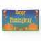 Happy Thanksgiving Fall Leaves and Pumpkins