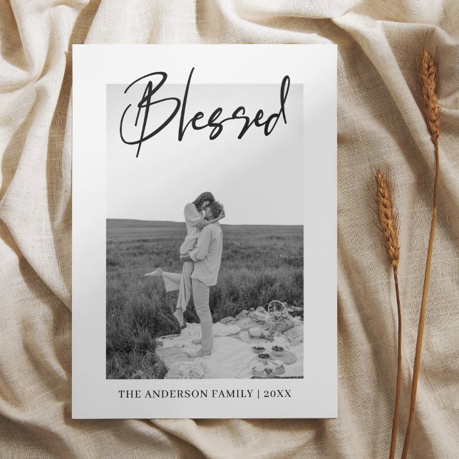 Happy Thanksgiving Family Photo | Blessed (Creator Uploaded)