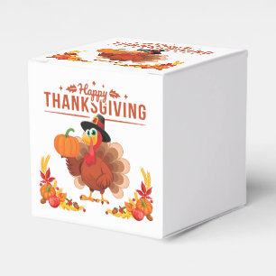 Happy Thanksgiving Favor Boxes