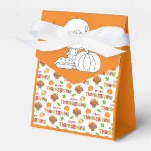 Happy Thanksgiving Favor Boxes