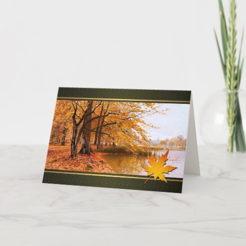 Happy Thanksgiving Fine Art Greeting Cards