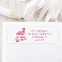 Happy Thanksgiving Flamingo Beach Theme