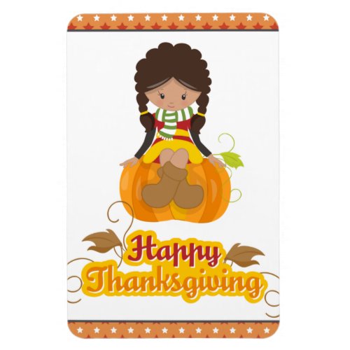 Happy Thanksgiving for Daughters Magnet