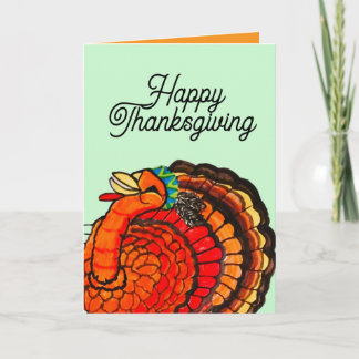 HAPPY THANKSGIVING FRIEND CARD