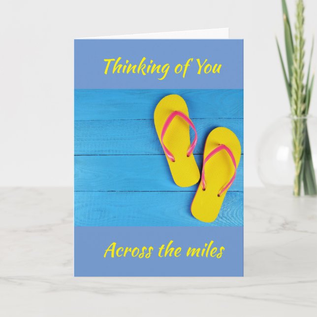 HAPPY THANKSGIVING FROM "ACROSS THE MILES" HOLIDAY CARD (Front)