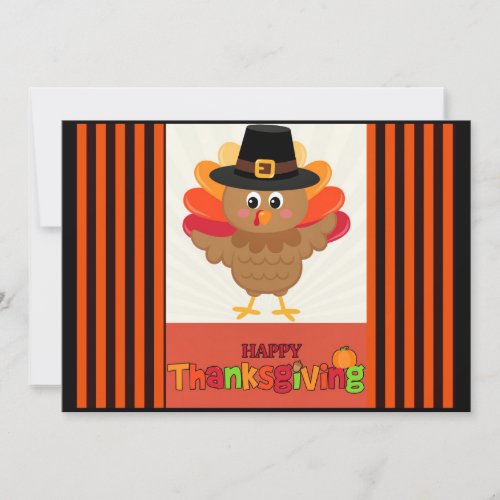 Happy Thanksgiving from Mr Turkey Card