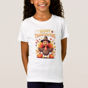 Happy Thanksgiving Funny Turkey Family Dinner Gift T-Shirt