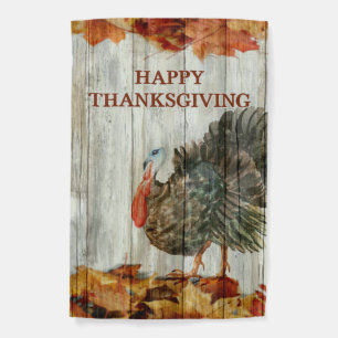 Happy Thanksgiving Garden Flag