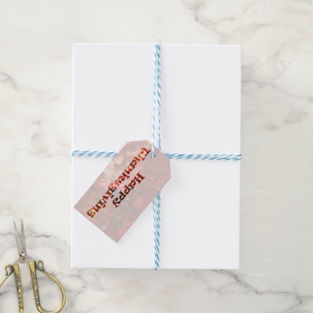 Happy Thanksgiving Gift Tags