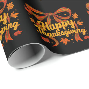 Happy Thanksgiving gift Wrapping Paper
