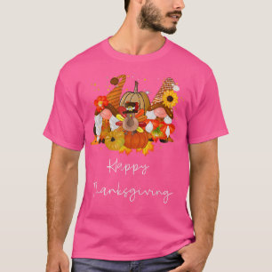 Happy Thanksgiving Gnomes T-Shirt