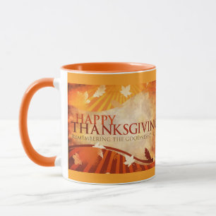 Happy Thanksgiving Goodness of God Mug