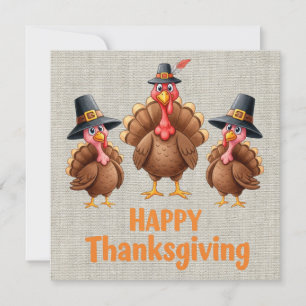 Happy Thanksgiving Greeting Card