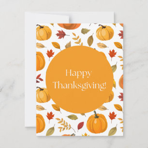 Happy Thanksgiving Greeting Card