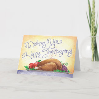 Happy Thanksgiving - Greeting Card