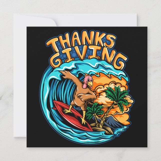 Happy Thanksgiving Holiday Card (Front)