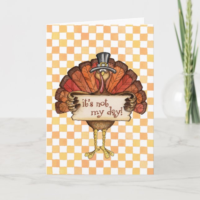 Happy Thanksgiving Holiday Card (Front)